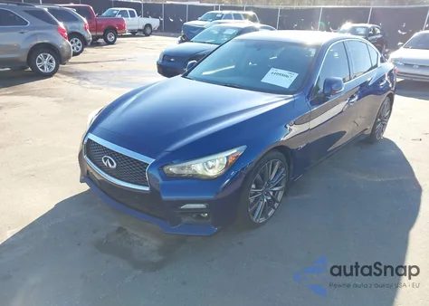 2018 Infiniti Q70 3.7 Luxe z USA, uszkodzony, nr VIN JN1BY1APXJM181110
